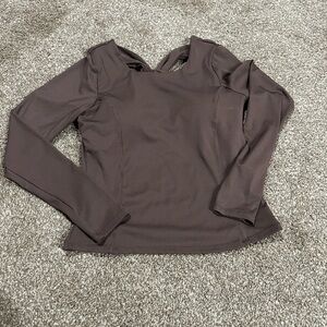 Velocity Chocolate Long Sleeve Women's Top